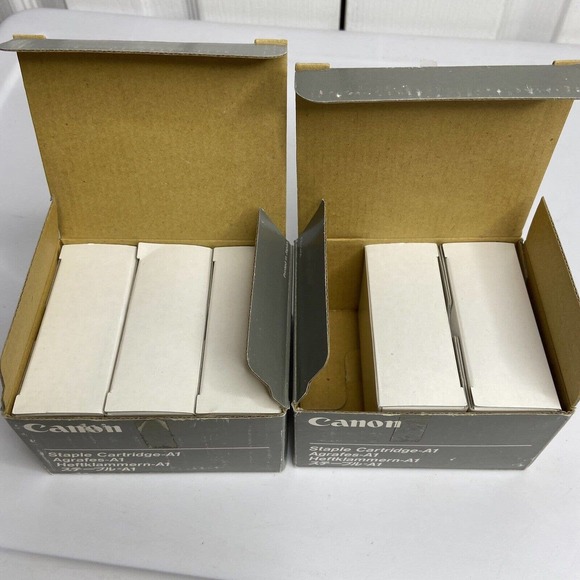NEW Canon A1 Staple Cartridge F23-0603-000 3 + 2 Cartridges Genuine Set - Picture 4 of 4